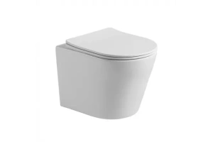 Подвесной унитаз Vincea Piatti белый матовый с сиденьем микролифт