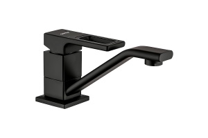 Смеситель для кухни Gappo черный матовый
