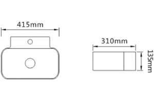 Рукомойник SantiLine SL-2002 - 2