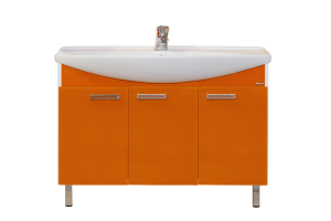 Джулия -120 Тумба прямая оранжевая