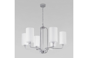 Подвесная люстра Eurosvet Purezza 60128/6 хром - 2