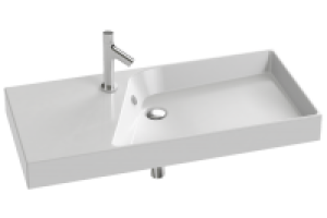 Раковина Jacob Delafon Rythmik EXN112-Z 100 см