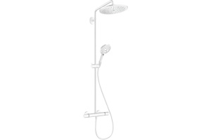 Душевая система Hansgrohe Croma Select S 280 1 режим струи 26890700, белый матовый
