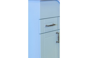 Тумба с раковиной Sanflor Глория 85 серая - 3