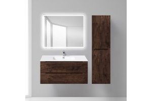 Тумба с раковиной BelBagno Etna 100 rovere moro - 2