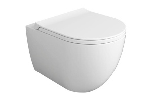 Унитаз подвесной Simas Vignoni с крышкой белый