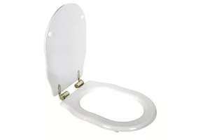 Крышка-сиденье для унитаза BelBagno Boheme BB115SCM-ORO soft close золото - 2