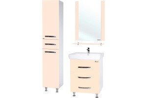 Зеркало Bellezza Рокко 50 бежевое - 2