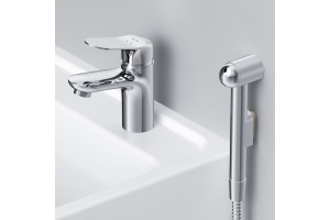 Смеситель AM.PM Sunny F85C03000 для раковины с гигиеническим душем - 3