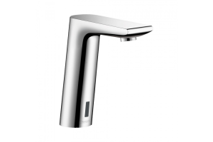 Смеситель для раковины, электронный, без регулировки температуры, с питанием от сети 230 V Hansgrohe 31103000, хром