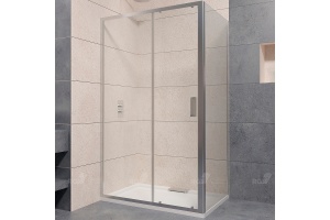 Душевой уголок RGW Passage PA-76 130x90 профиль хром стекло прозрачное