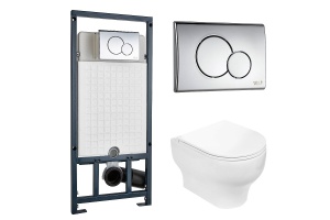 Комплект Weltwasser MARBERG 507 + ERLENBACH 004 GL-WT + MAR 507 RD (10000006954)