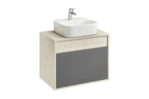 Комплект мебели Aquaton Лофт Урбан 65 светлое дерево-серый - 3