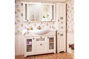 Шкаф Бриклаер Кантри 20 бежевый дуб - 2