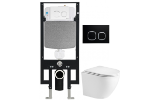 Комплект Weltwasser AMBERG 497 + MERZBACH 004 GL-WT + AMBERG RD-BL (10000006631)