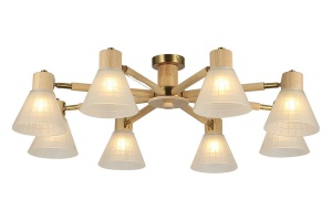 Потолочная люстра Arte Lamp Meleph A4096PL-8BR