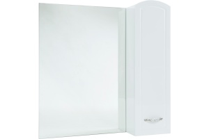 Зеркало-шкаф Bellezza Амелия 80 R, белое