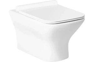 Унитаз подвесной BelBagno Romano с крышкой белый