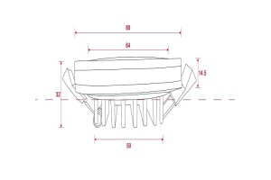 Встраиваемый светильник Maytoni Phanton DL303-L7B4K - 2