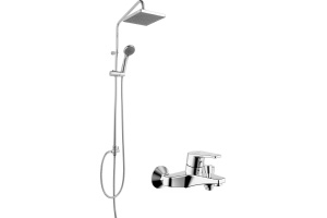 Душевой комплект Bravat Line F65299C-1 для ванны с душем
