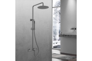 Душевая стойка Vincea Vogue термостатическая сталь - 2