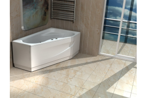 Фронтальная панель для ванны 170 см Aquatek Медея EKR-F0000018, белый - 2