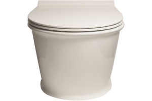 Унитаз подвесной SantiLine SL-5009 безободковый, с микролифтом - 2