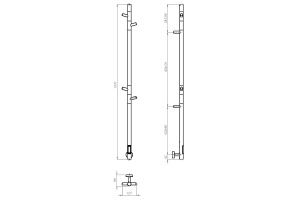 Электрический полотенцесушитель Vincea 15х140 белый - 2