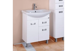 Тумба с раковиной Onika Балтика 60 белый - 3