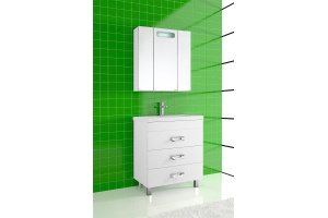 Зеркало-шкаф Vod-Ok Мальта 80, белый - 3