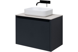 Тумба под раковину Allen Brau Fantasy 80 черный матовый