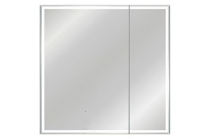Зеркало-шкаф Style Line Квартет 80х80 с подсветкой 
