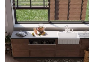 Мойка кухонная Omoikiri Mikura Natceramic/белый (4997074) - 2