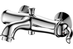 Смеситель BelBagno Tiffani TIF VASM CRM для ванны с душем