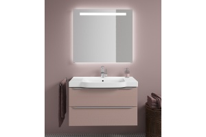 Зеркало SanVit Тандем 80 с подсветкой - 3