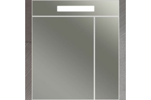 Зеркало-шкаф Opadiris Фреш 70 белый глянцевый