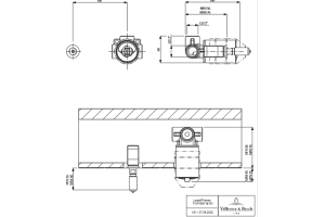 Внутренняя часть для смесителя Villeroy&Boch черная матовая - 2