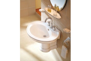 Раковина подвесная Ceramalux Classic 75 белый (1414) - 2