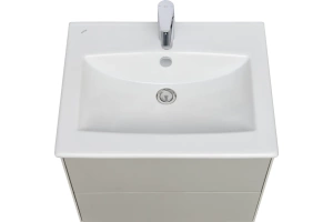 Тумба с раковиной Aquaton Сохо 60 серый - 2