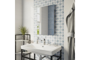 Зеркало DIWO Элиста 50 с подсветкой светодиодной, инфракрасный выключатель, прямоугольное - 2