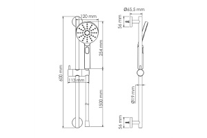 A144 Душевой комплект - 3