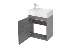 Тумба под раковину Belbagno Kraft Mini 50 L серый - 3