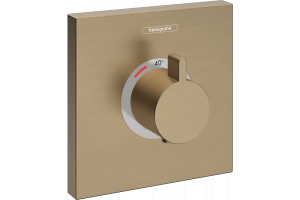 Смеситель для душа Hansgrohe ShowerSelect Highfow с термостатом полированная бронза