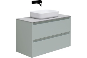 Тумба под раковину Allen Brau Fantasy 100 светло - зеленый матовый - 2