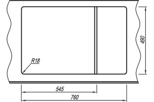 Мойка кухонная Florentina Липси 780Р мокко - 3