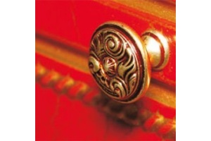 Шкаф-пенал Misty Fresko 35 красный краколет L - 2