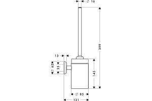 Ершик Hansgrohe Logis Classic - 2