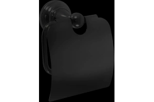 Держатель туалетной бумаги Rav Slezak Morava черный матовый
