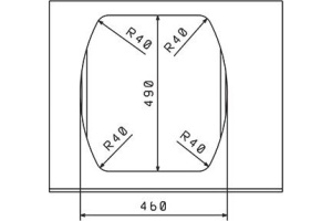 Мойка кухонная Florentina Нире 480 мокко - 3