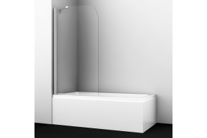 Шторка на ванну Wasserkraft Leine 35P01-80 Fixed